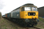 47 847 "Railway World Magazine / Brian Morrison" and the NNR's D8069  head the 11am service to Wymondham